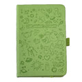 Exquisite A5 Leather Cover Notebook Cartoon Cute A6 Mini Notepad with 100 Inner Pages Thread Sewing Binding Custom Printed Style