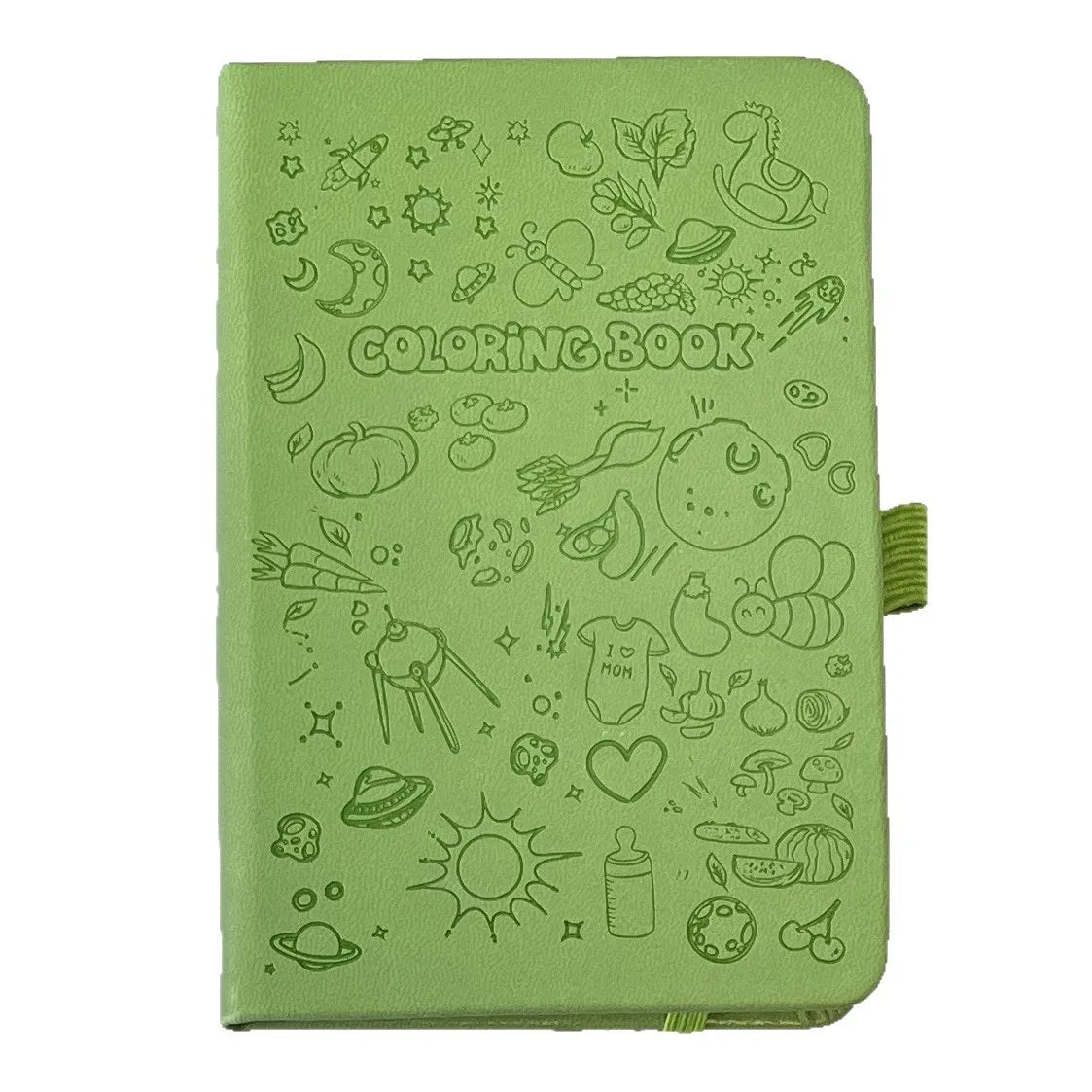 Exquisite A5 Leather Cover Notebook Cartoon Cute A6 Mini Notepad with 100 Inner Pages Thread Sewing Binding Custom Printed Style