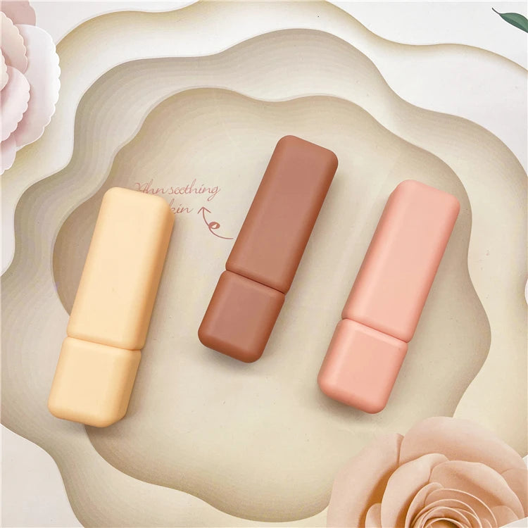 Colorful Plastic Matte Square Shape Lip Gloss Tube Empty Packaging Lipgloss Containers