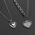 316l Stainless Steel Fashion Jewelry Heart Shape Pendant Necklace