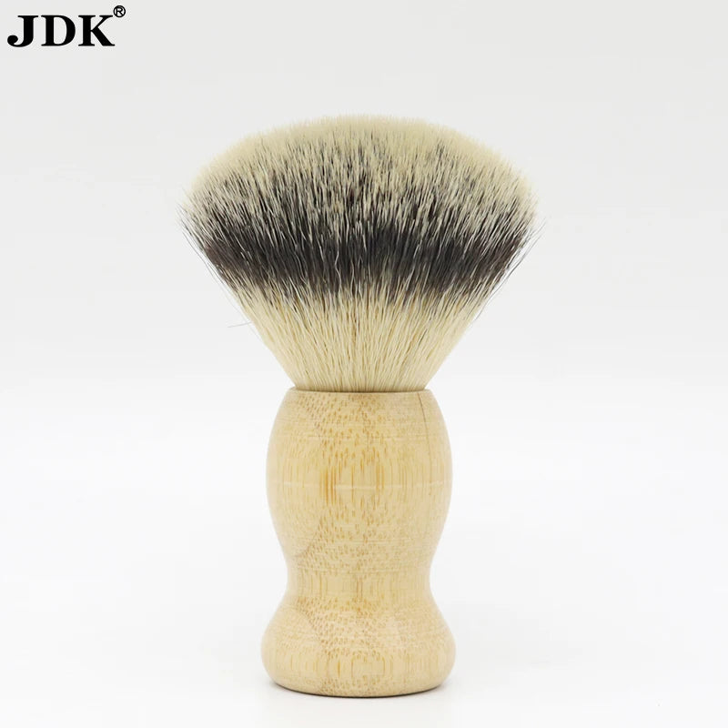 Custom Logo Badger Synthetic Hair Shaving Brushes Men's Shaving Soap Barber Supply Grooming Kit Beard Shaving Brush Wholesale