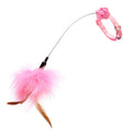 Cat Toy Collar Collar Tickling Cat Stick Bite Resistant Feather Wire Suction Cup Tickling Cat Stick