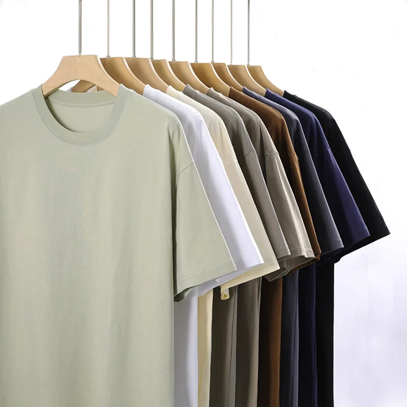 180 Gsm High Quality 100% Cotton Plus Size Mans T-shirts Printing Embroidery Custom Blank Unisex Oversized t Shirt