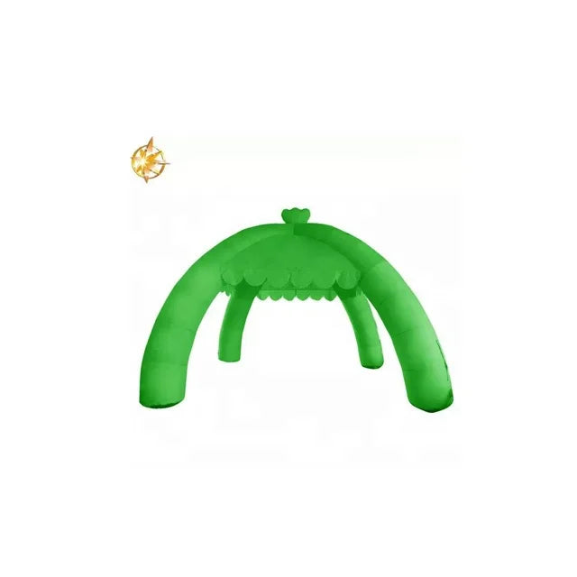 Waterhan Foldable Extended Type Square Inflatable Tent-Portable Outdoor Waterproof Nylon Garden Use 2 Person Capacity Single