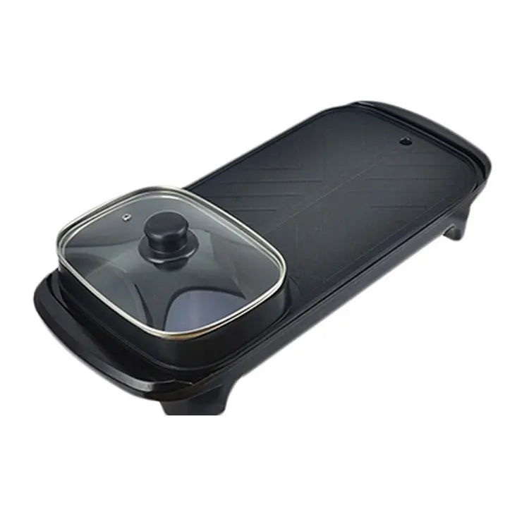 Portable Commercial Cookware Sets with Electric BBQ Grills Hot Pot Iron Restaurant Use Advantageously Movable Trolley