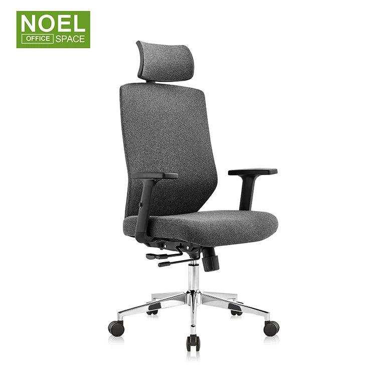 Ergonomic Fabric Executive Manager Swivel Mesh Fabric Head Support Chair Revolving Chairs