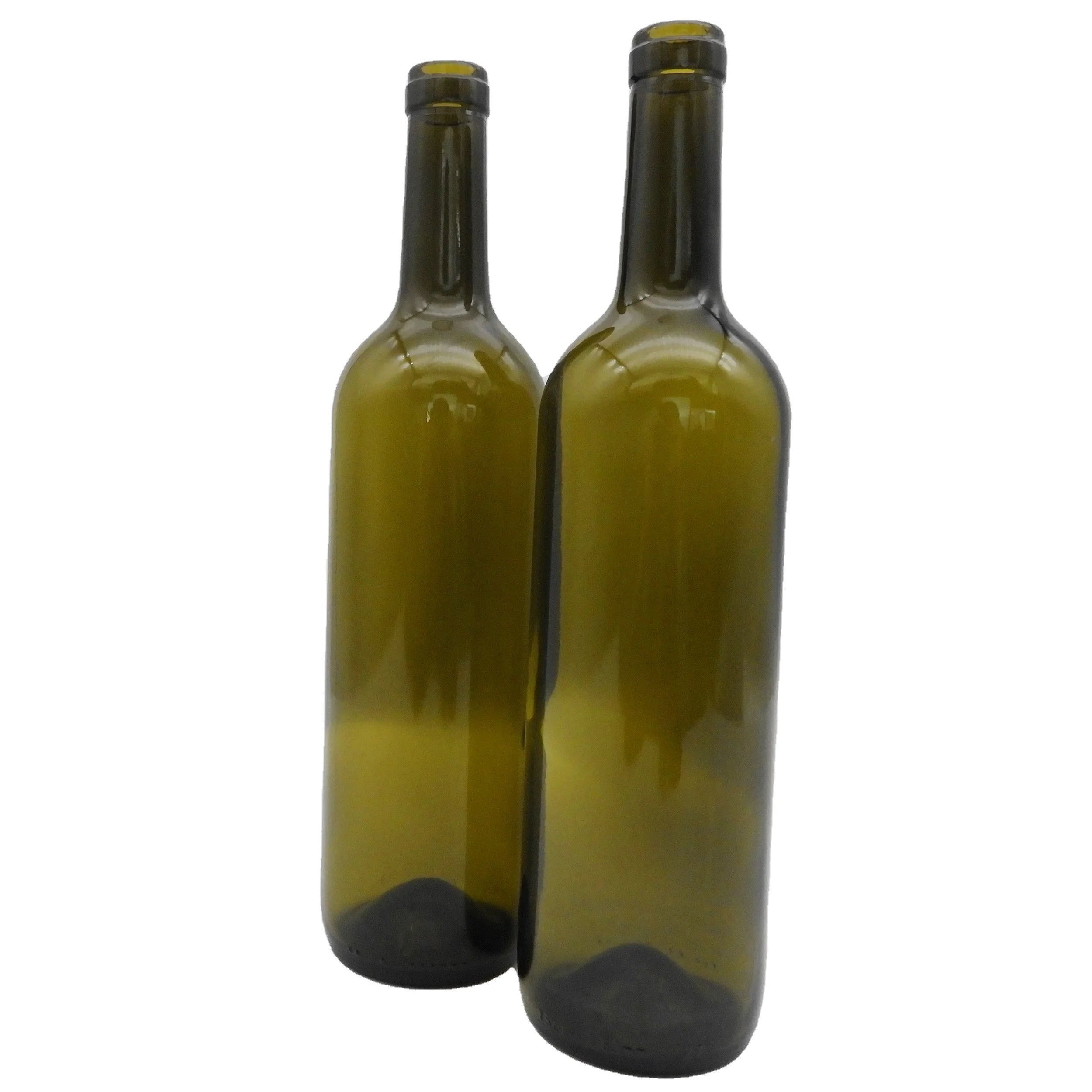 Glass Bottle Manufacturer Custom Empty Crystal AG Glass Wine Bottles 500ml