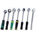 YUHANG 1/2 3-8 1/4 -Inch 43/39 Tooth Chrome Vanadium Steel 55-60 HRC Quick Release Ratchet with 1-Year Warranty DIY OEM