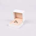 High-End Customized Square Straight-Edge Right-Angle Jewelry Box Made of Velvet Paper Plastic Materials for Necklaces Bangles