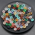 Natural Crystal Beads Large Hole Beads Diy Bracelet Necklace Earrings Jewelry Stone Accessories