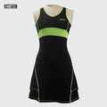 HOSTARON Custom Golf Tennis Dress Stretchy Moisture Wicking Sleeveless Sport Workout Athletic Dress With Shorts and Pockets