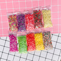 New 10g/Bag 5mm Polymer Clay Fruits Slices Sprinkles Multi-Kinds for Slime Craft DIY Accessories