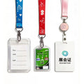 Cheap Custom logo Design Promotional Giveaways Badge Card Holder Lanyards Neck Printed Woven Polyester Lanyard with logo Custom