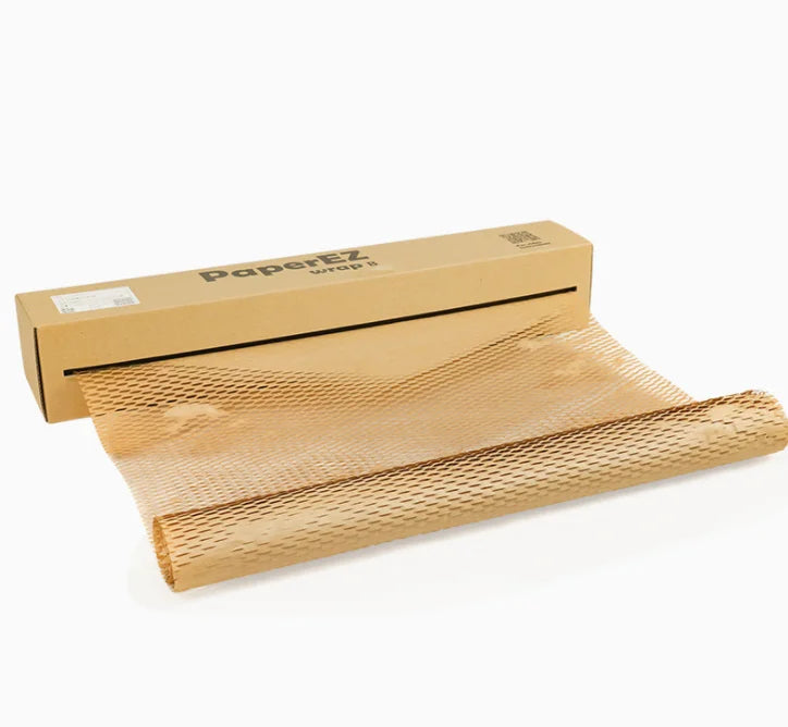 100% Compostable Biodegradable Customizable Enten Brand Protective Wrapping Filling Buffer Packaging Kraft Paper Honeycomb