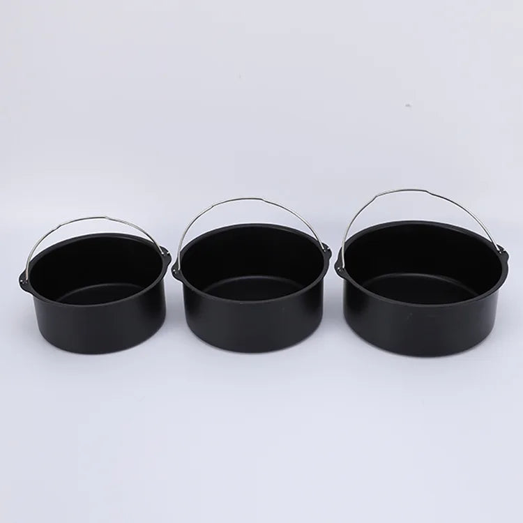 6-inch to 8-inch Round Cake Carbon Steel Mold for Kitchen Baking Thickened High-temperature Resistant Baking Metal Tray