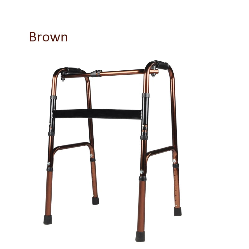 Tebang TBW-03 Rehabilitation Walker & Rollator for Elderly Disabled Waterproof Lightweight Aluminum Alloy with 120kg Capacity