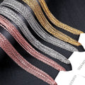 Fashion Jewelry Custom Waterproof Gold Steel Color Rose Gold Black Stainless Steel Chain 1mm*45cm Cable Chain for Women Men