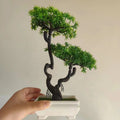 Artificial Bonsai Plant with Pot Artificial Plant Small Artificial Plant for Home Office Decoration