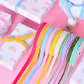 Ribbon Wholesale Colorful Soft Single Side Dark Brown Pink Velvet Ribbon Roll 100 Yards for Jewelry Box