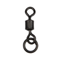 Long Body Rolling Swivel Snap Hook Solid Weld Circle Swivel for Carp Fishing Connector 528746899445