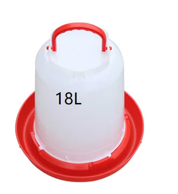 New 100%PP 18L Durable Eco-friendly Automatic Poultry Chicken Waterer & Drinker Bowl for Farming in Kenya