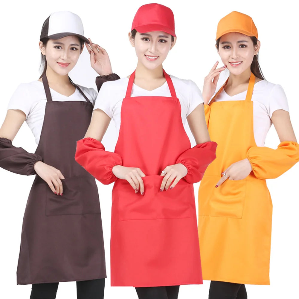 AI-MICH Custom Cheap Price Polyester Apron Other Promotional & Business Gifts Item for Outdoor Work Apron