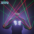 Wholesale LED Luminous Machine Clothing Laser Gloves Stage Performance Fluorescent LED Glasses Bar Performance
