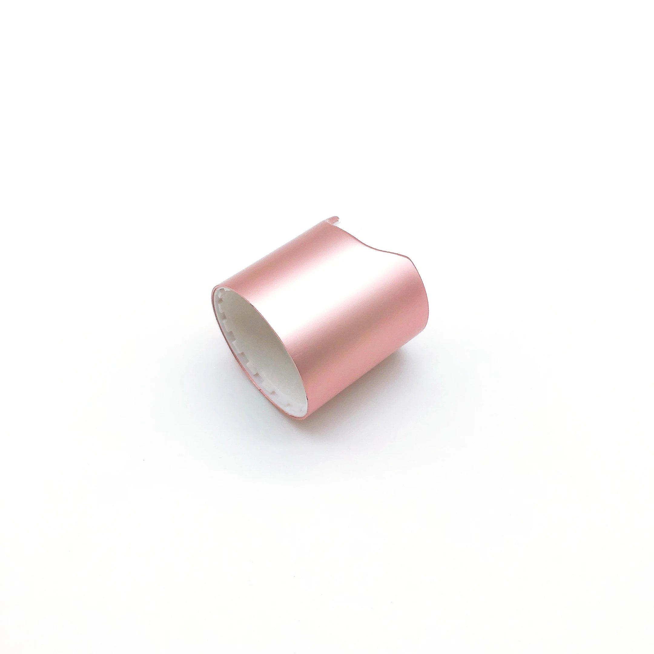 Free Sample Customized Pink Disc Top Cap 24/410 28/410 Aluminum Disc Top Cap Cosmetic Press Lid Disc Cap