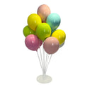 2022 Super Bright Macaron Fiberglass Solid Party Balloons With Stand San Valentin Globos