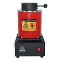 Jewelry Tools Equipment 1100â„ƒ High Temperature Small Electric Digital Induction Furnace for Melt Gold Silver Copper Aluminum