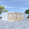 Wholesale China ISO Cheap Container House Uganda Vietnam Designed Asian Style Made Steel Sandwich Panel for Villa