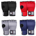 LASTSTAND MMA Gloves Sanda Gel Semi-Finger Waterproof Breathable Hand Grips Thickened Knuckle Guard Wrist Wraps for Men Daily