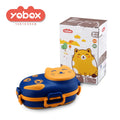 YOBOX Little Cat 3 Compartment Stainless Steel Bpa Baby Feeding Food Bento Box Bowl Set