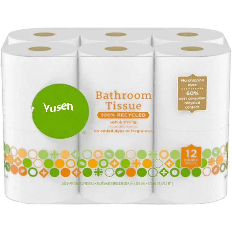Premium 3 Ply Soft Toilet Paper Roll 100% Virgin Wood Pulp Bath Tissue for UK Market Bulk Supply