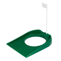 Plastic Practice Golf Putting Cup with Hole and Plastic Flag Putting Green Regulation Cup Indoor/Outdoor Use Training Equipment