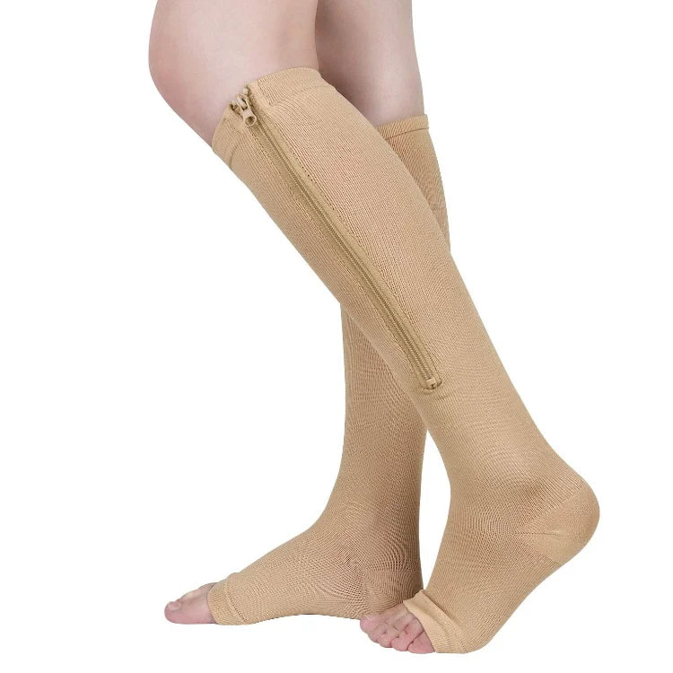 KSY KSY Hot Selling NEW Compression Socks with Zipper Men Women Pain Relief Stockings for Varices