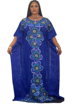 African New Fashion Green Dress Set With Inner Robe 2 Piece Dresses Suit for Women K0286