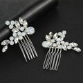 ML1417 Fashion Crystal Hair Comb Bridal Handmade Rhinestones Hair Comb Wedding Hair Jewelry