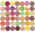 Hot Selling Polymer Clay Fruit Slice Peach Orange Lemon Strawberry Orange Sprinkles for Nail Art Slime Toy Accessories
