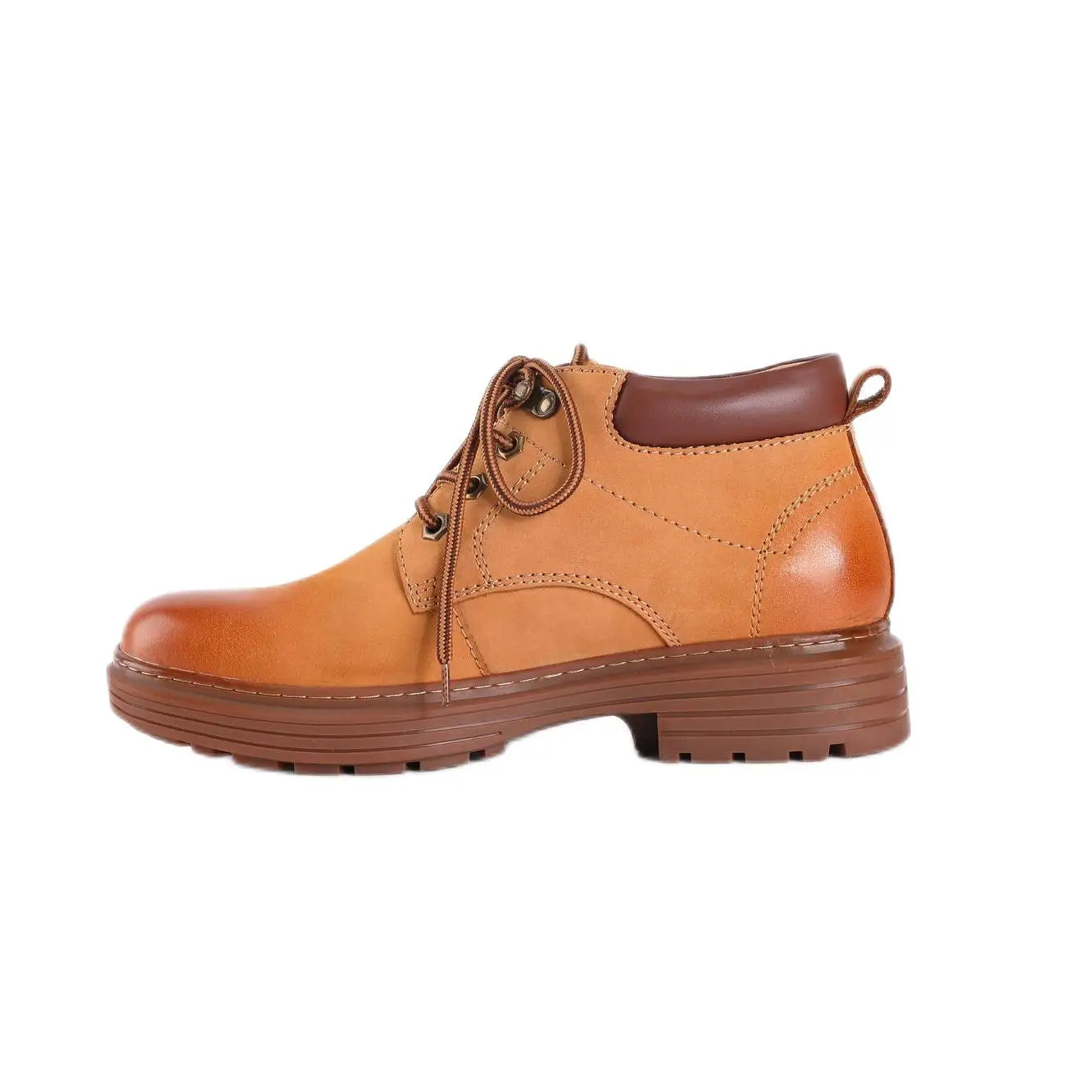 Hot Selling Waterproof Classic Men Boots Warm Winter Anti Skid Pure Leather Boots for Man