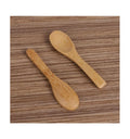 9*2.2cm Mini Nature Small Bamboo Wooden Spoon Honey Teaspoon Condiment Spoon for Kitchen Seasoning Salt Oil Coffee Sugar