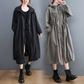 Wholesale 2026 New Spring Casuai Leisure British Fashion Hooded Mid Length Women's Coat