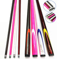 Hot Sell Colorful Carbon Fiber Shaft 1/2 -pc Billiard Bool Cue Stick