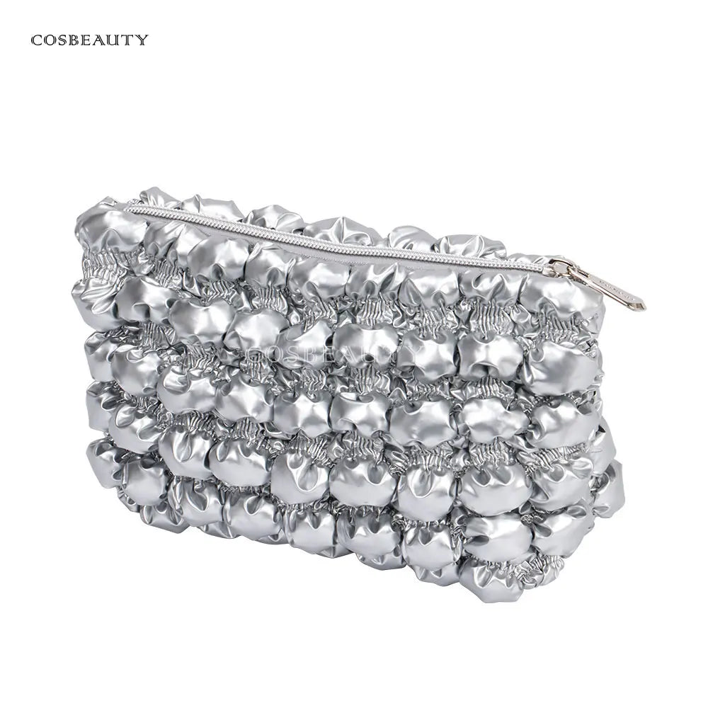 Cosmetic Case with Zipper Closure Vanity Makeup Bag with Fashion Style for Travel with Zipper Custom Bags