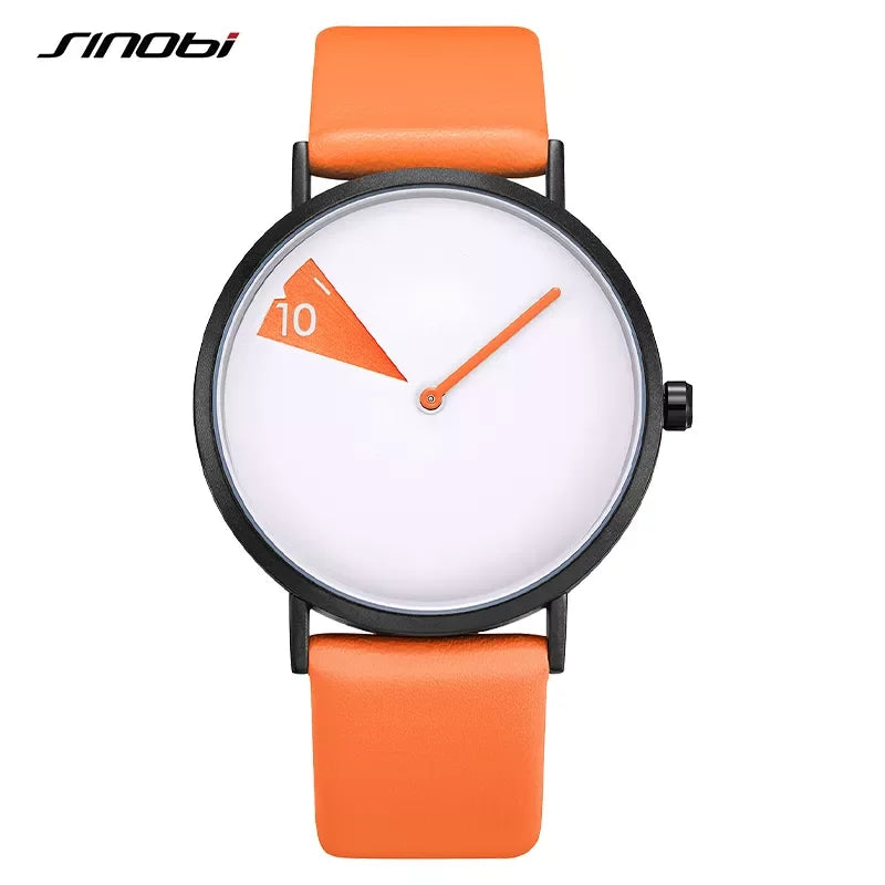 SHENGKE Watch New Yellow Leather Strap Casual Style Women Watches Quartz Ladies Watches Creative Clock Gift Relogio Feminino