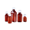2oz 4oz 6oz 8oz Hot Selling Liquid Oral Bottle PET Plastic Bottle with Pressed Screw Cap