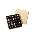 Luxury Chocolate Gift Packaging Box Handmade 16/25 Grains Truffle Candy Custom Logo Glossy Lamination for Sugar Use