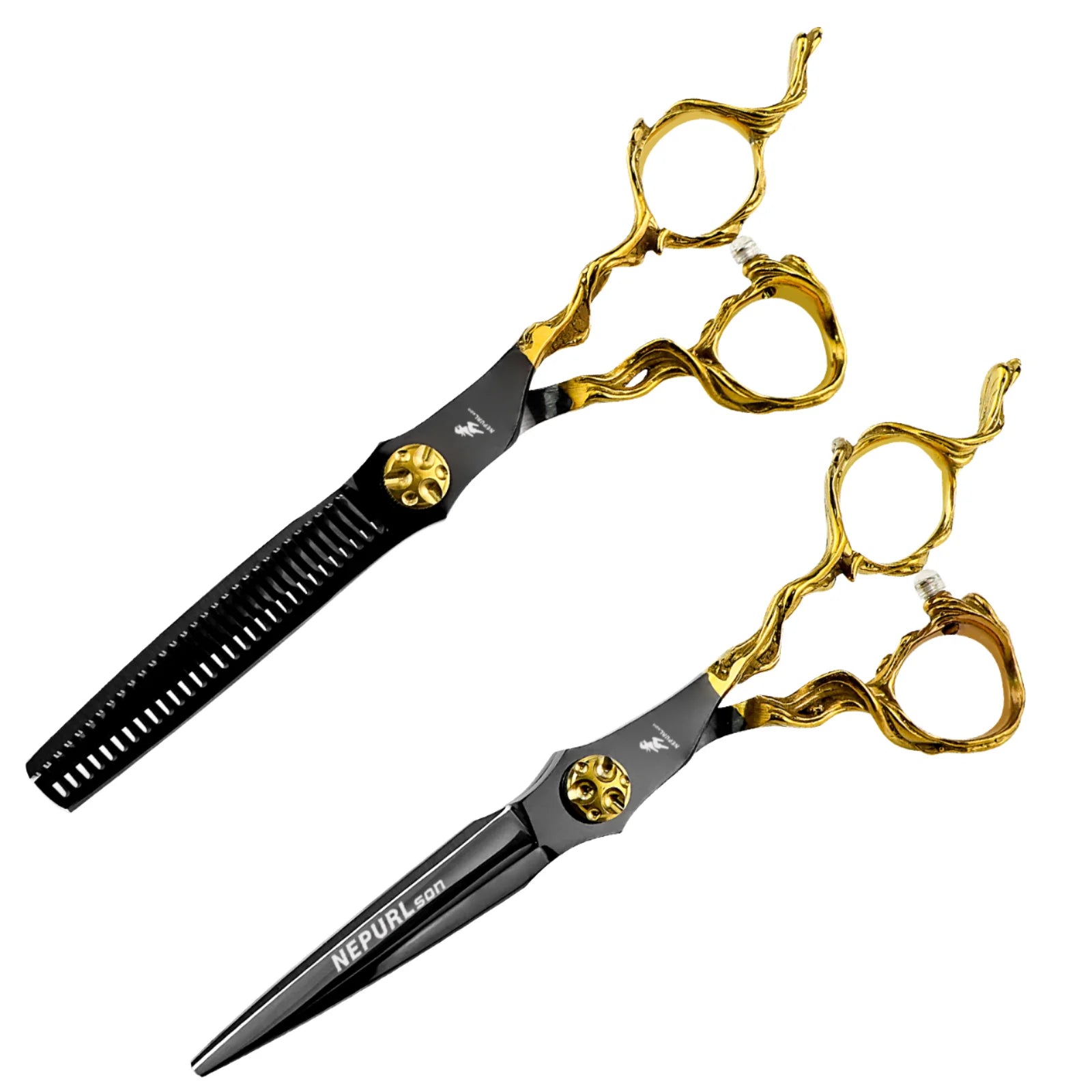 6.0 Inch Multicolour New Fashion Hair Scissors Beauty Barber Flat Scissors with Stainless Steel Blade Sharp Tip