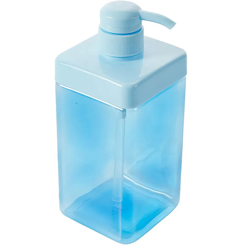 Hongdec Transparent Press Type 800ml ABS Modern Design 2-Year Warranty Bathroom Hand Soap Dispenser