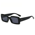 New Fashion Unisex Cute Candy Color Rectangle Small Trendy Women Glasses Fashion Square Men 2023 Sunglasses Retro